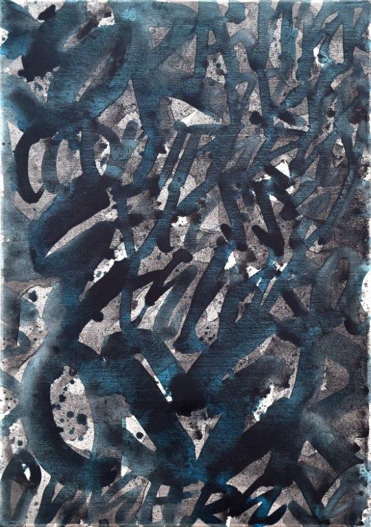 DIPTYCH ABSTRACT 8A 8B