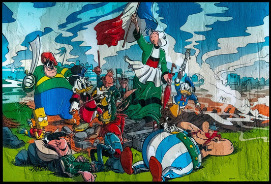 LA LIBERTE GUIDANT LE PEUPLE - BECASSINE
