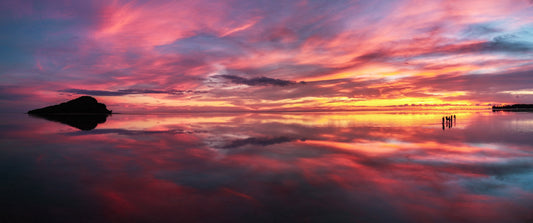 COUCHER DE SOLEIL A L'ILOT FOURNEAU 01