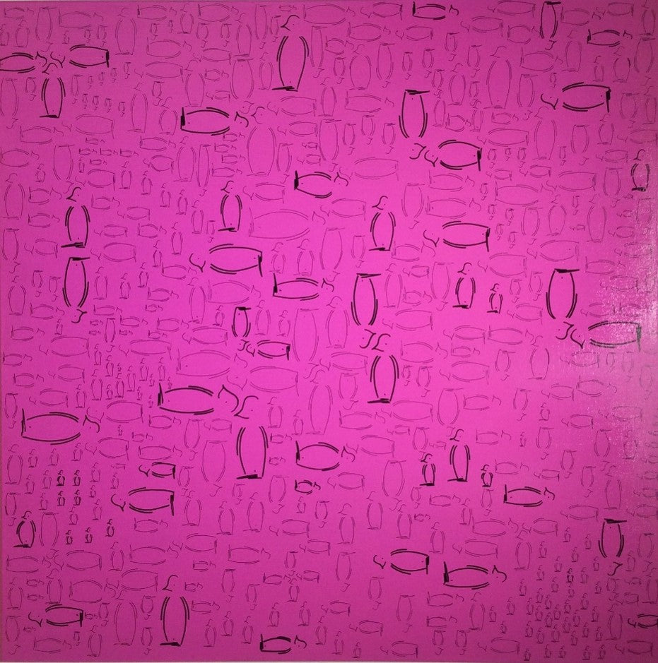 WOLFGANG SCHEERLE | PENGUIN PINK